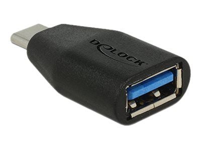 Delock - USB-adapter - USB-C (hann) til USB-type A (hunn) - USB 3.0 - svart Delock - USB-adapter - USB-C (hann) til USB-type A (hunn) - USB 3.0 - svart