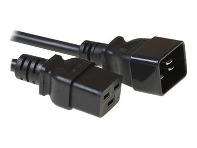 MicroConnect - Strømkabel - IEC 60320 C19 til IEC 60320 C20 - 16 A - 50 cm - lajiteltu