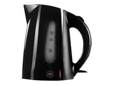 OBH Nordica Nemo, 1 L, 2200 W, Musta, Veden tason ilmaisin, Johdoton, Suodatus
