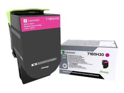 Lexmark X417 - High Yield - magenta - alkuperäinen - värikasetti LCCP - Lexmark CS417dn, CS517de, CX417de, CX517de, CX417dn, CX517de - värikasetti