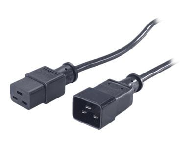 APC - Strømkabel - IEC 60320 C19 til IEC 60320 C20 - 61 cm - lajittelu - P/N: AP98892F, AP98894F, AP98896F, SUVTR30KHS, SUVTR40KH4B5S, SUVTR40KH5B5...