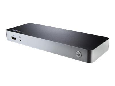 StarTech.com Dual Monitor USB C -telakointiasema 60W virransyötöllä Windows-kannettaville, USB C HDMI / DVI telakka, USB 3.1 Gen 1 Type C telakka l...