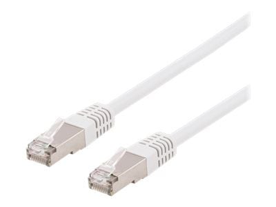 DELTACO STP-603VAU - Liitäntäkaapeli - RJ-45 (uros) RJ-45 (uros) - 30 cm - taitettu suojaamaton kierretty pari (F/UTP) - CAT 6a - halogeeniton, muo...