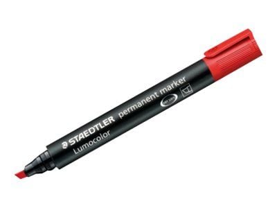 STAEDTLER Lumocolor - tussi - pysyvä - musta, punainen, sininen, vihreä - 2-5 mm (4 kpl)