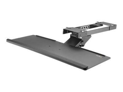 StarTech.com KBTRAYADJ, Musta, 2 kg, Muovi, Terästä, 20°, -15 - 15°, 782 mm StarTech.com KBTRAYADJ, Musta, 2 kg, Muovi, Terästä, 20°, -15 - 15°, 782 mm