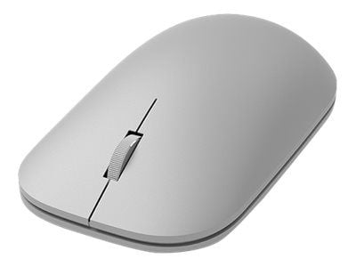 Microsoft Surface Mouse - Mus - høyre- og venstrehåndet - optisk - trådløs - Bluetooth 4.0 - grå