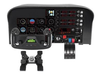 Logitech Flight Switch Panel - Instrumentpanel for flyvningssimulator - kablet - for PC