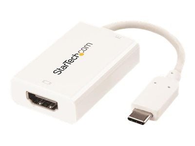 StarTech.com CDP2HDUCPW, USB Type-C, HDMI-lähtö, 3840 x 2160 pikseliä