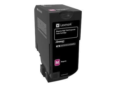 Lexmark - Høy ytelse - magenta - original - tonerpatron LCCP, LRP, Lexmark Corporate - for Lexmark CX725de, CX725dhe, CX725dthe