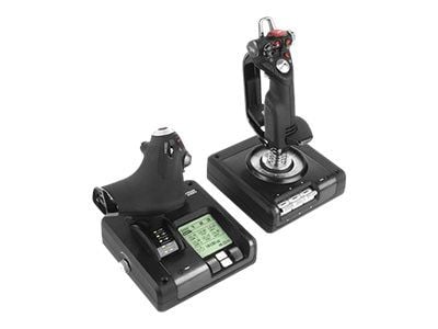 Logitech X52 Professional H.O.T.A.S. - Joystick og gasspedal - kablet - for PC