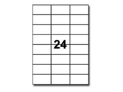 Adresseetiketter, Avery L7181-100, 70 x 37 mm, 24 pr. ark, 100 ark
