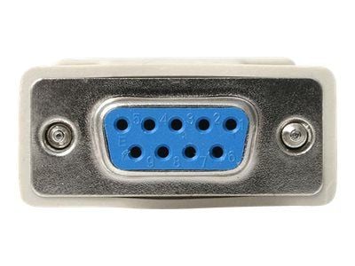 StarTech DB9 RS232 Serial Null Modem Adapter - F/F - Null modem adapter - DB-9 (F) to DB-9 (F) - NM9FF - Null modem-adapter - DB-9 (hunn) til DB-9 ...