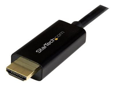 Startech 5m (16 ft) DisplayPort to HDMI Adapter Cable - 4K DisplayPort to HDMI Converter Cable - Computer Monitor Cable (DP2HDMM5MB) - Adapterkabel...