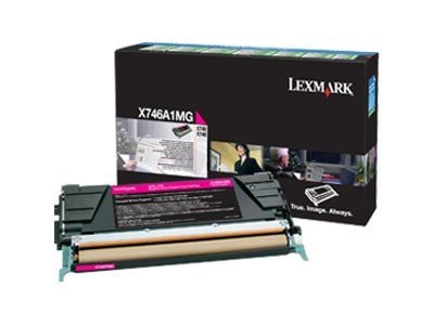 Lexmark X746A1MG, 7000 sivua, Magenta, 1 kpl