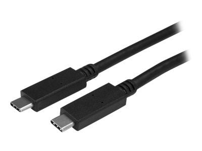 StarTech USB C Cable - 3 ft / 1m - with Power Delivery (USB PD) - Power Pass Through Charging - USB to USB Cord (USB31C5C1M) - USB-kabel - USB-C (h...