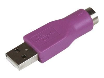 StarTech Replacement PS/2 Keyboard to USB Adapter - F/M - Keyboard adapter - PS/2 (F) to USB (M) - GC46MFKEY - Tastaturadapter - PS/2 (hunn) til US...