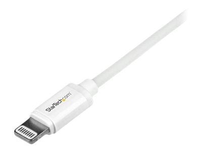 StarTech.com USBLT1MW, 1 m, Lightning, USB A, Uros, Uros, Valkoinen