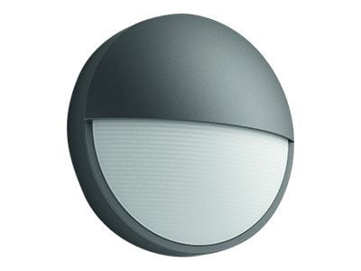 Philips myGarden Capricorn - Vegglampe - LED - 6 W (ekvivalent 47 W) - varmt hvitt lys - halvmåne - antrasitt