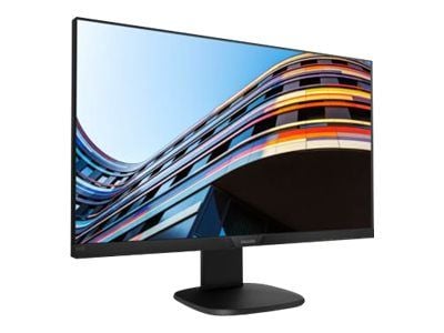 Philips S-line 243S7EHMB - LED-skjerm - 24" - 1920 x 1080 Full HD (1080p) @ 60 Hz - IPS - 250 cd/m² - 1000:1 - 5 ms - HDMI, VGA - høyttalere - svar...