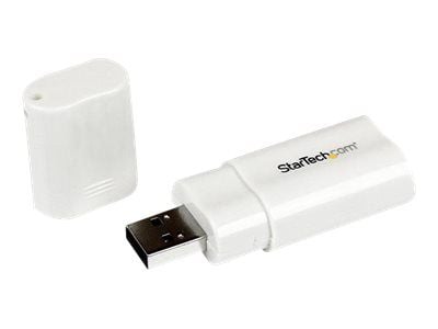 StarTech USB to Stereo Audio Adapter Converter - USB stereo Adapter - USB External sound Card - Laptop sound Card (ICUSBAUDIO) - Lydkort - stereo -...