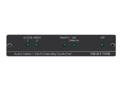 Kramer DigiTOOLS VS-211H2 2x1 Automatic 4K UHD HDMI Standby Switcher - Video/audio switch - 2 x HDMI - stasjonær