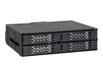 Icy Dock MB607SP-B, 13,3 cm (5.25"), HDD-häkki, Musta, 2.5", Metalli, CE, REACH