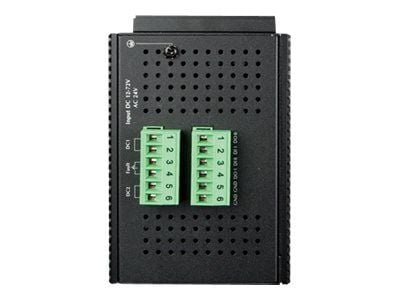 PLANET IGS-12040MT - Switch - Styrt - 8 x 10/100/1000 + 4 x Gigabit SFP - DIN-skinnemonterbar, veggmonterbar - AC 24 V / DC 12 -72 V
