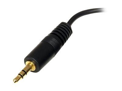 Startech 6 ft. (1.8 m) 3.5mm Audio Cable - 3.5mm Audio Cable - Gold Plated Connectors - Male/Male - Aux Cable (MU6MM) - Lydkabel - mini-phone stere...