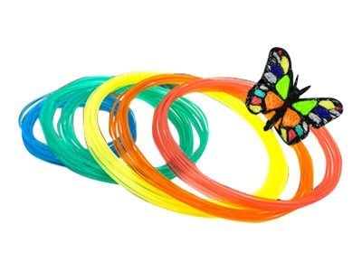 XYZprinting - 6-pack - gul, rød, grønn, oransje, blank, peppermyntegrønn - 12 m - PLA-filament (3D)