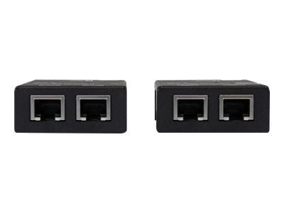 Startech HDMI Over CAT5e / CAT6 Extender with Power Over Cable - 165 ft (50m) HDMI Video/Audio Over Dual Ethernet Cable Extender (ST121SHD50) - Vid...
