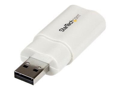 StarTech USB to Stereo Audio Adapter Converter - USB stereo Adapter - USB External sound Card - Laptop sound Card (ICUSBAUDIO) - Lydkort - stereo -...
