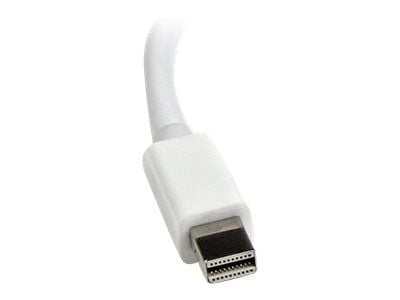 StarTech.com Mini DisplayPort til VGA-adapter - Hvit - 1080p - Thunderbolt til VGA-skjermadapter - Mini DP til VGA-konverter (MDP2VGAW) - Videotran...