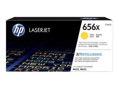 HP 656X alkuperäinen riittoisa keltainen LaserJet -värikasetti, 22000 sivua, Keltainen, 1 kpl