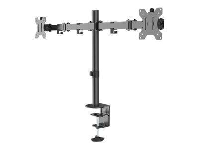 Neomounts FPMA-D550D - Monteringssats - fullständig rörelse - för 2 LCD-bildskärmar - stål - svart - skärmstorlek: 10"-32" - klämma, monterbar, sky... Neomounts FPMA-D550D - Monteringssats - fullständig rörelse - för 2 LCD-bildskärmar - stål - svart - skärmstorlek: 10"-32" - klämma, monterbar, sky...