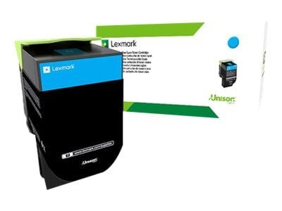 Lexmark 702XC, 4000 sivua, Syaani, 1 kpl