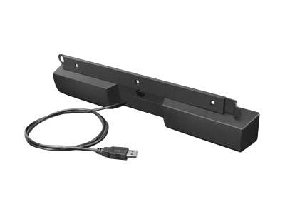 Lenovo USB Soundbar - Kaiuttimet - PC:lle - USB - 2,5 W (yhteensä) - IdeaPad S340-14; ThinkPad L13 Yoga Gen 3; T14s Gen 3; V50t Gen 2-13 -malleihin