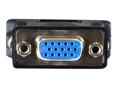 StarTech DVI to VGA Cable Adapter - Black - M/F - DVI-I to VGA Converter Adapter (DVIVGAMFBK) - VGA-adapter - DVI-I (hann) til HD-15 (VGA) (hunn) -...