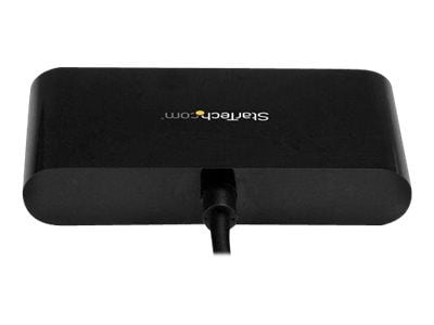 StarTech.com 4-Port USB-C Hub - USB-C to 4x USB-A Hub Adapter - Mini USB 2.0 Hub - Bus-powered USB Type-C Port Expander (ST4200MINIC) - Hub - 4 x U...