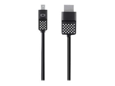 Belkin - Adapterkabel - Mini DisplayPort hann til HDMI hann - 1.8 m
