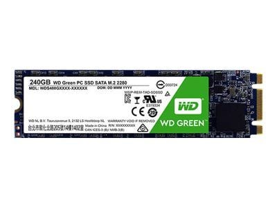 WD Green PC SSD WDS240G2G0B - SSD - 240 GB - inbyggd - M.2 2280 - SATA 6Gb/s