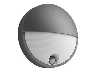 Philips myGarden Capricorn IR - Vegglampe - LED - 6 W (ekvivalent 47 W) - varmt hvitt lys - halvmåne - antrasitt