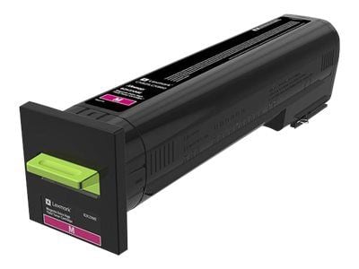 Lexmark - Ekstra høy ytelse - magenta - original - tonerpatron LCCP, LRP, Lexmark Corporate - for Lexmark CX825de, CX825dte, CX825dtfe, CX860de, CX...