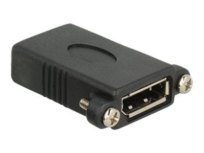 DeLOCK - DisplayPort Gender Switcher - DisplayPort (naaras) - DisplayPort (naaras) - musta