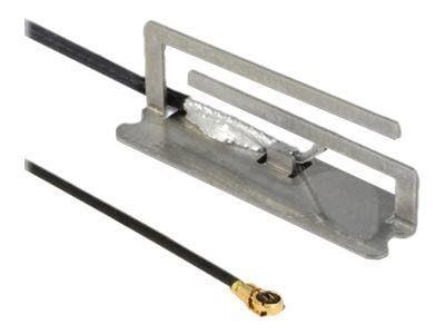 Delock WLAN sisäinen antenni MHF IV/ HSC MXHP32 - Antenni - Planar Inverted F-Shaped (PIFA) - Wi-Fi - 1,6 dBi