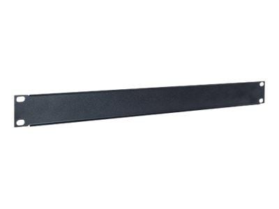 Intellinet 19" Blank Panel, 1U, Black - Tomt panel - svart, RAL 9005 - 1U - 19"
