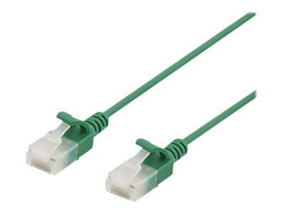 DELTACO - Koblingskabel - RJ-45 (hann) til RJ-45 (hann) - 5 m - UTP - CAT 6a - formstøpt, uten hindringer - grønn