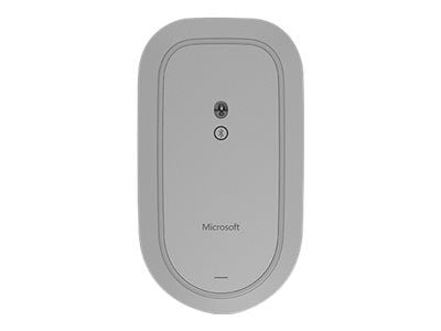 Microsoft Surface Mouse - Mus - höger- och vänsterhänta - optisk - trådlös - Bluetooth 4.0 - grå - kommersiell - för Surface Pro 7