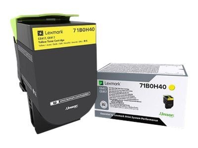Lexmark 71B0H40, Keltainen, 1 kpl