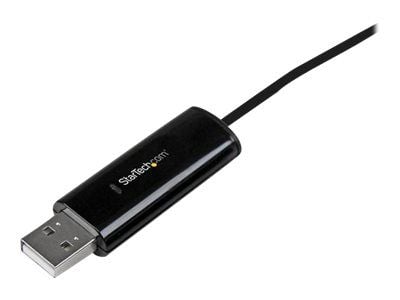 Startech 2 Port USB Keyboard Mouse Switch Cable w/ File Transfer for PC and Mac® - USB File Transfer Cable - Dual Port USB KM Switch (SVKMS2) - Dir...