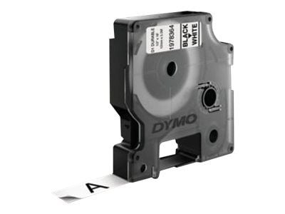 Labeltape DYMO® D1 Durable sort på hvid 12mm x 5,5m